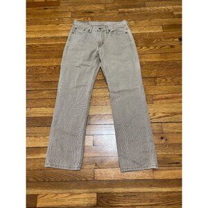 Levi's 514 Jeans Mens 30x30 Slim Fit Brown Straight Leg 100% Cotton Dark Denim